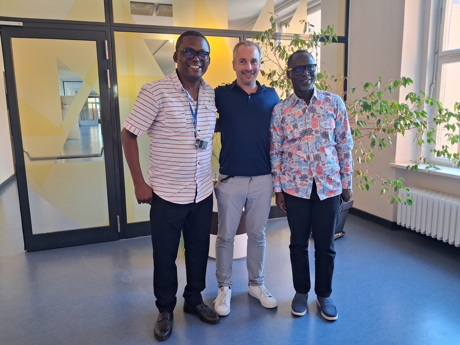Austausch mit Dr. Manuel Krauß von der German Water Partnership und dem Forschungsinstitut für Wasserwirtschaft und Klimazukunft an der RWTH Aachen