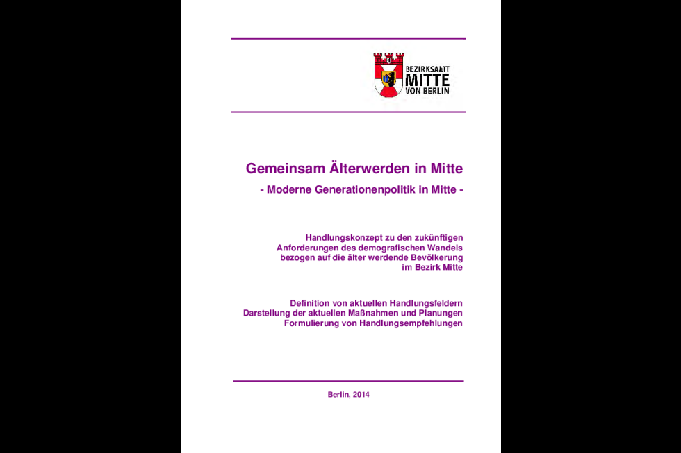 Gemeinsam Älterwerden in Mitte