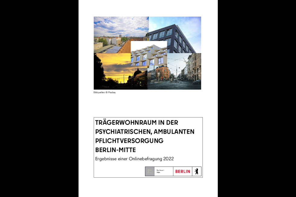 Trägerwohnraum in der psychiatrischen, ambulanten Pflichtversorgung Berlin-Mitte