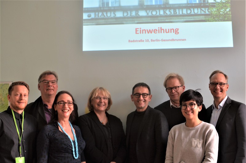 Hauseinweihung durch das Bezirksamt Mitte