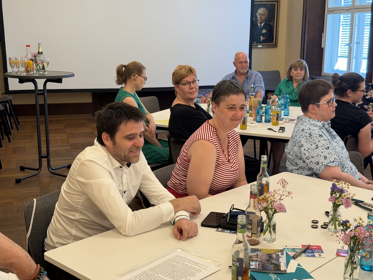 Gäste bei der Verleihung im Balkonsaal