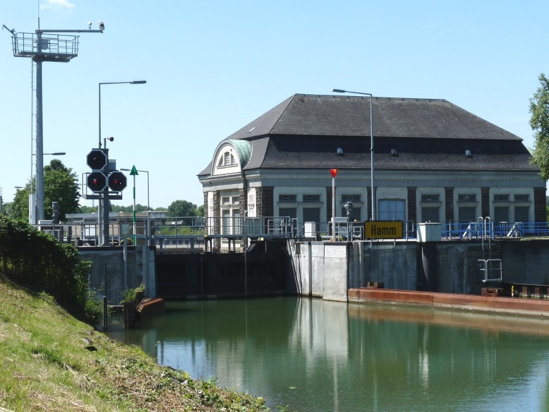 Hamm historische Schleuse