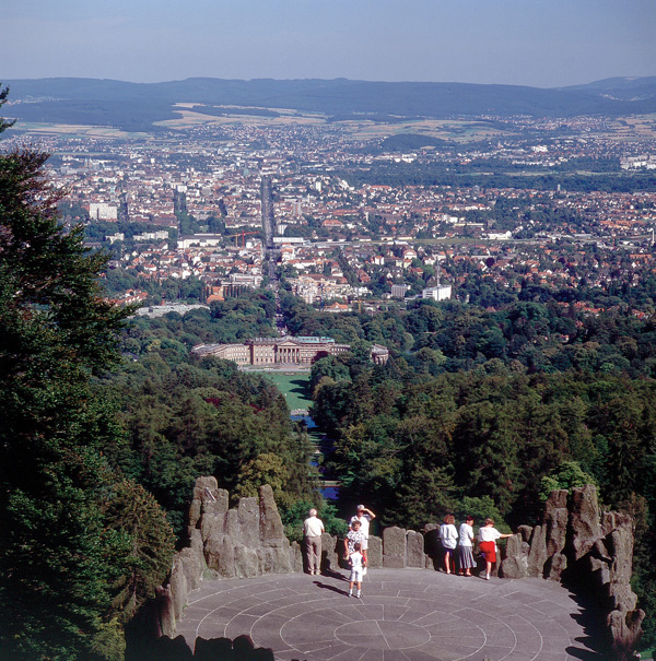 Kassel Ausblick vom Herkules
