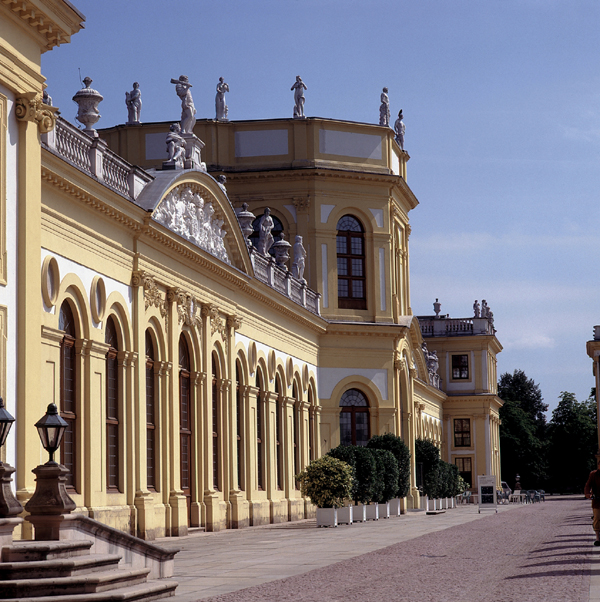 Orangerie Seitenansicht