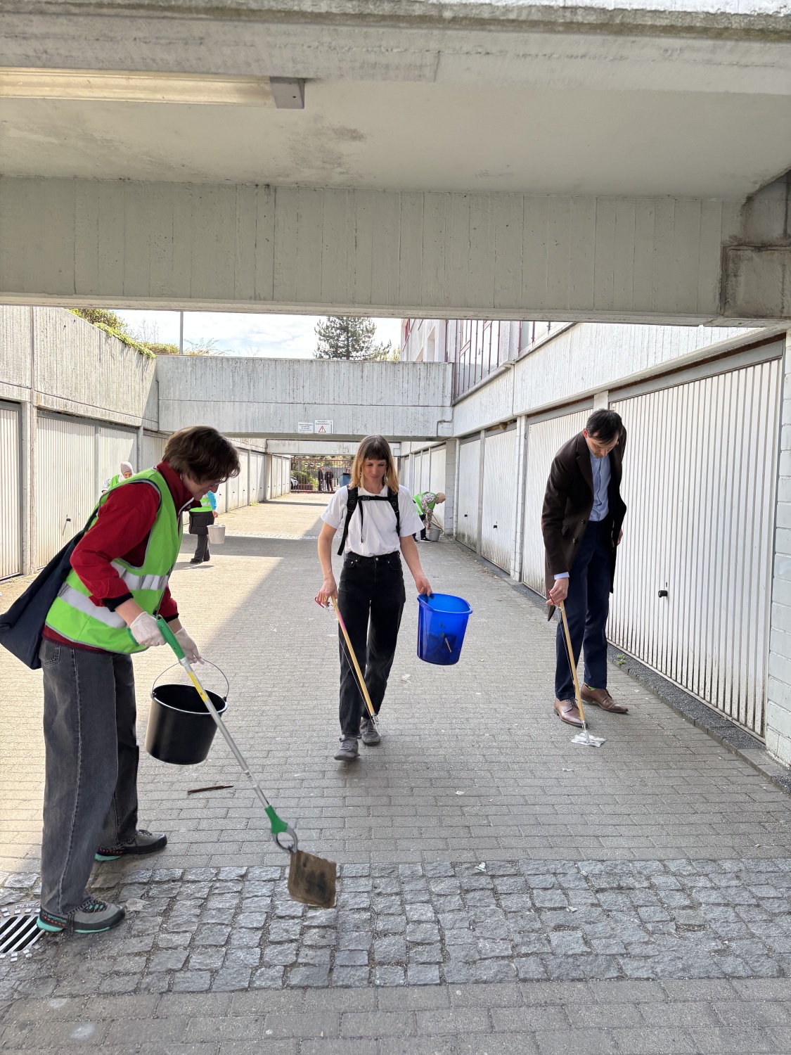 Putzaktion Rollbergkiez