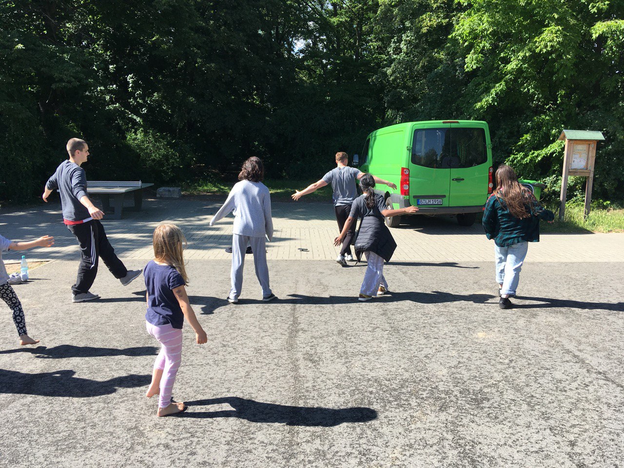 Breakdance Workshop für Kinder und Jugendliche im Park am Buschkrug