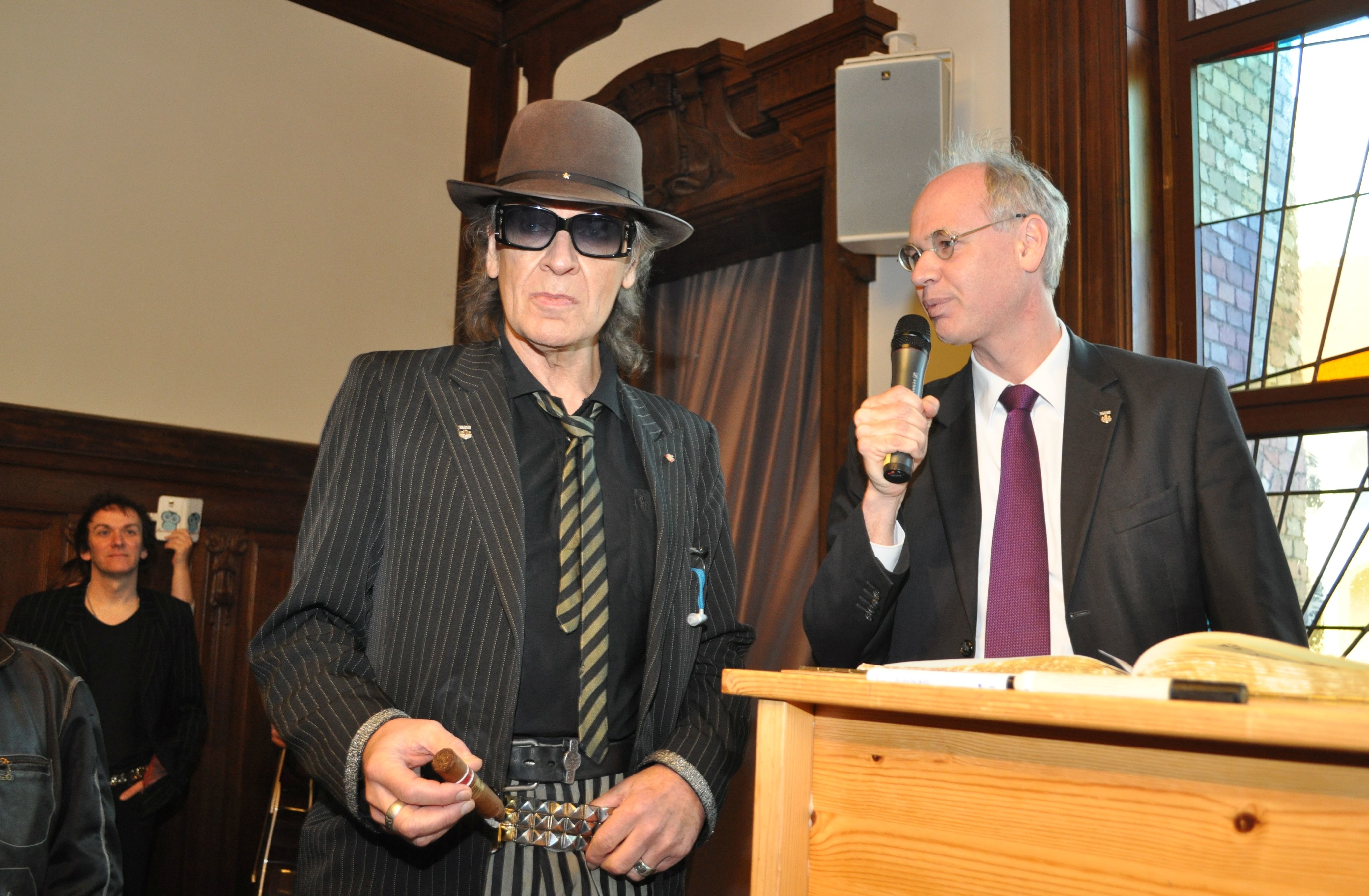 Udo Lindenberg im Rathaus Pankow
