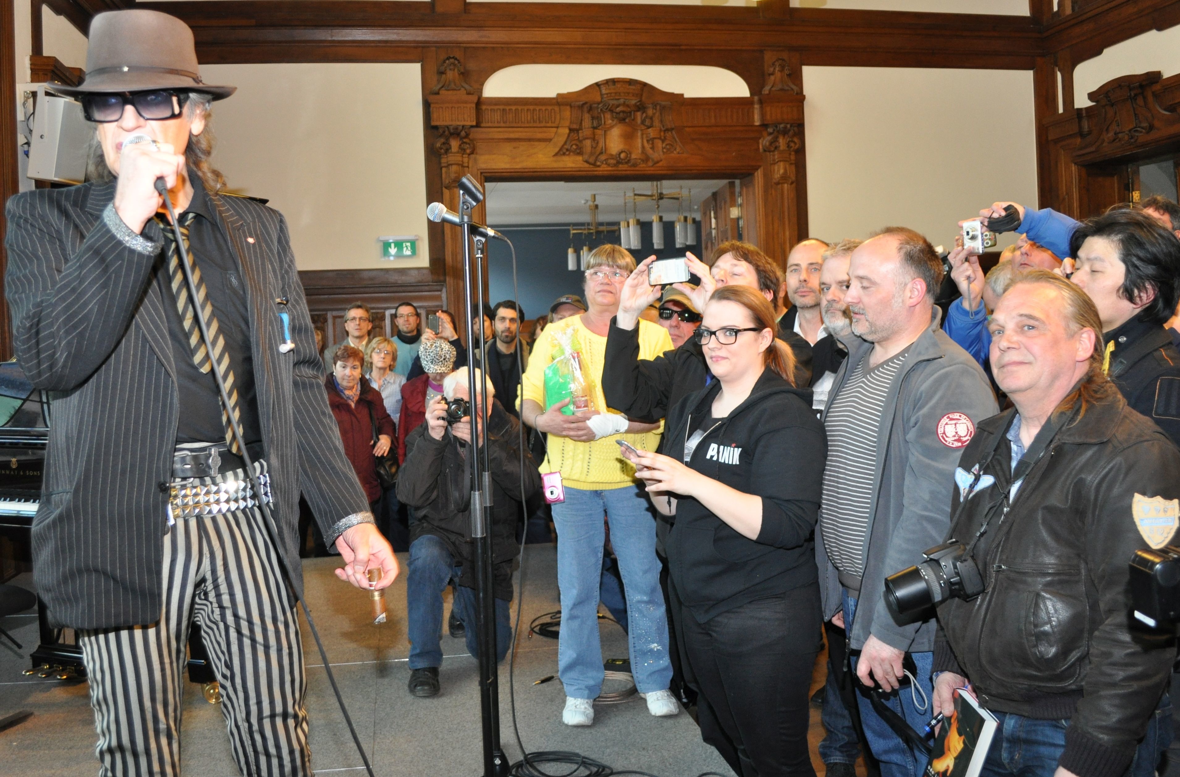 Udo Lindenberg im Rathaus Pankow