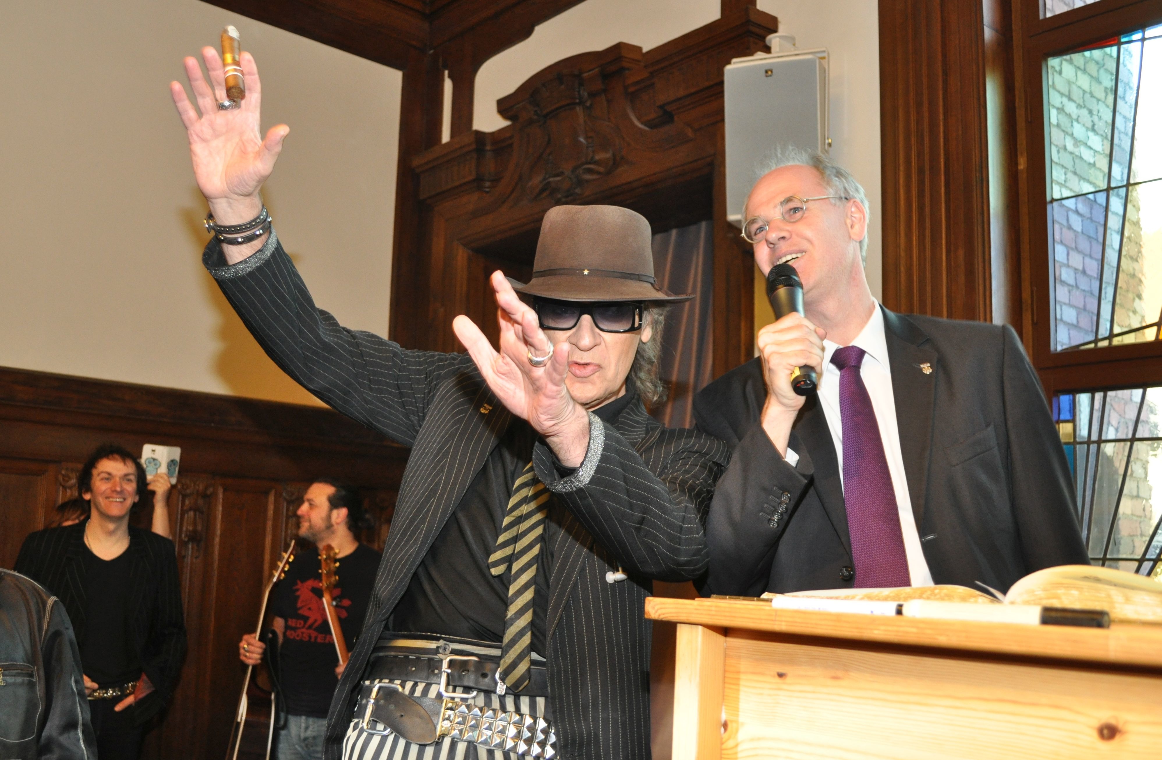 Udo Lindenberg im Rathaus Pankow