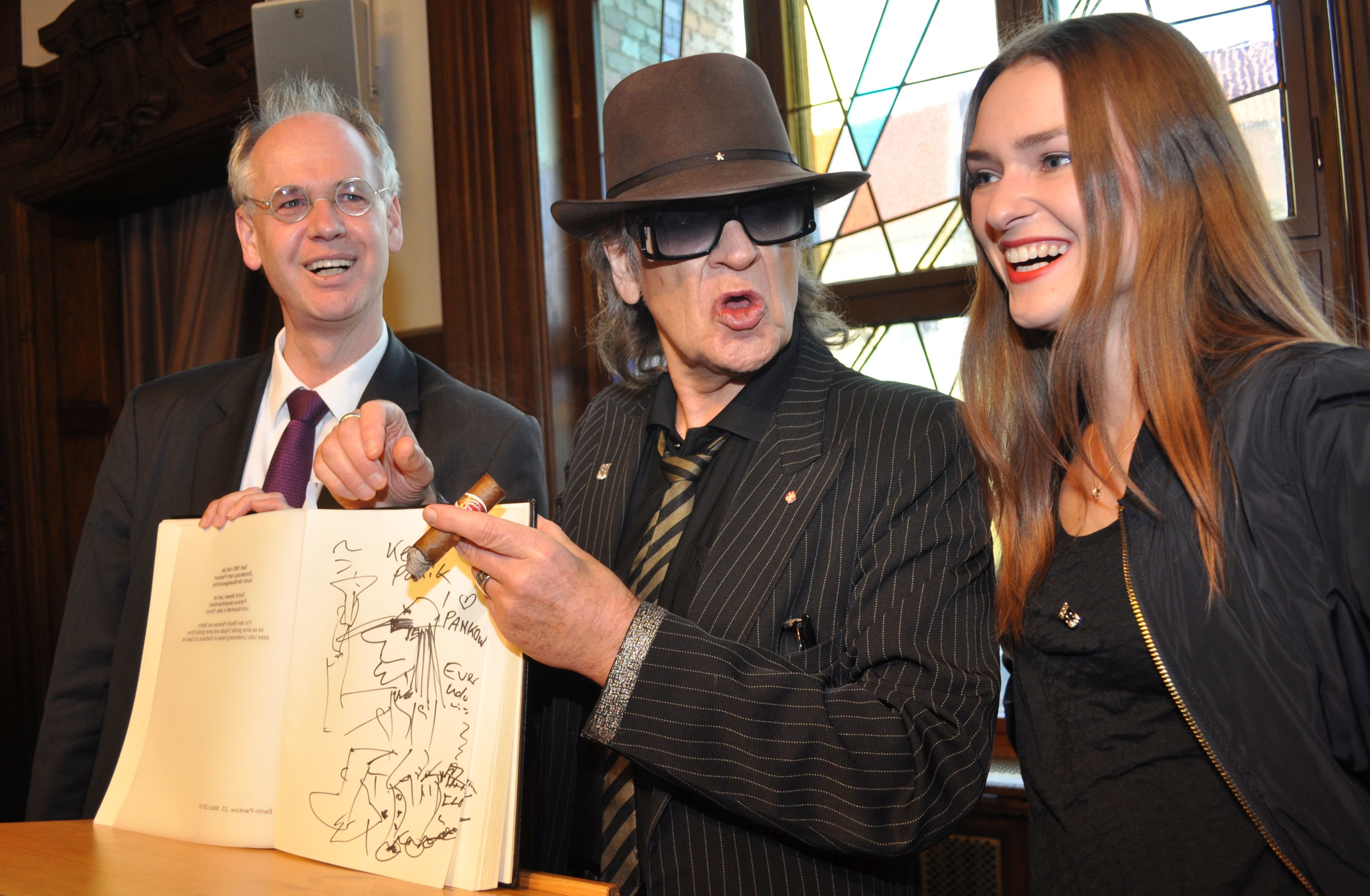 Udo Lindenberg im Rathaus Pankow