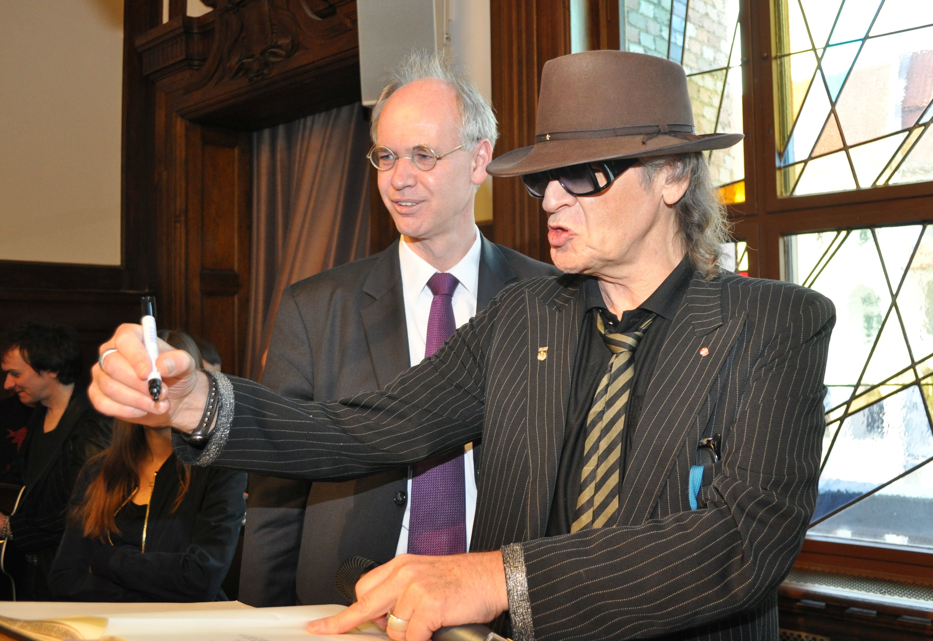 Udo Lindenberg im Rathaus Pankow