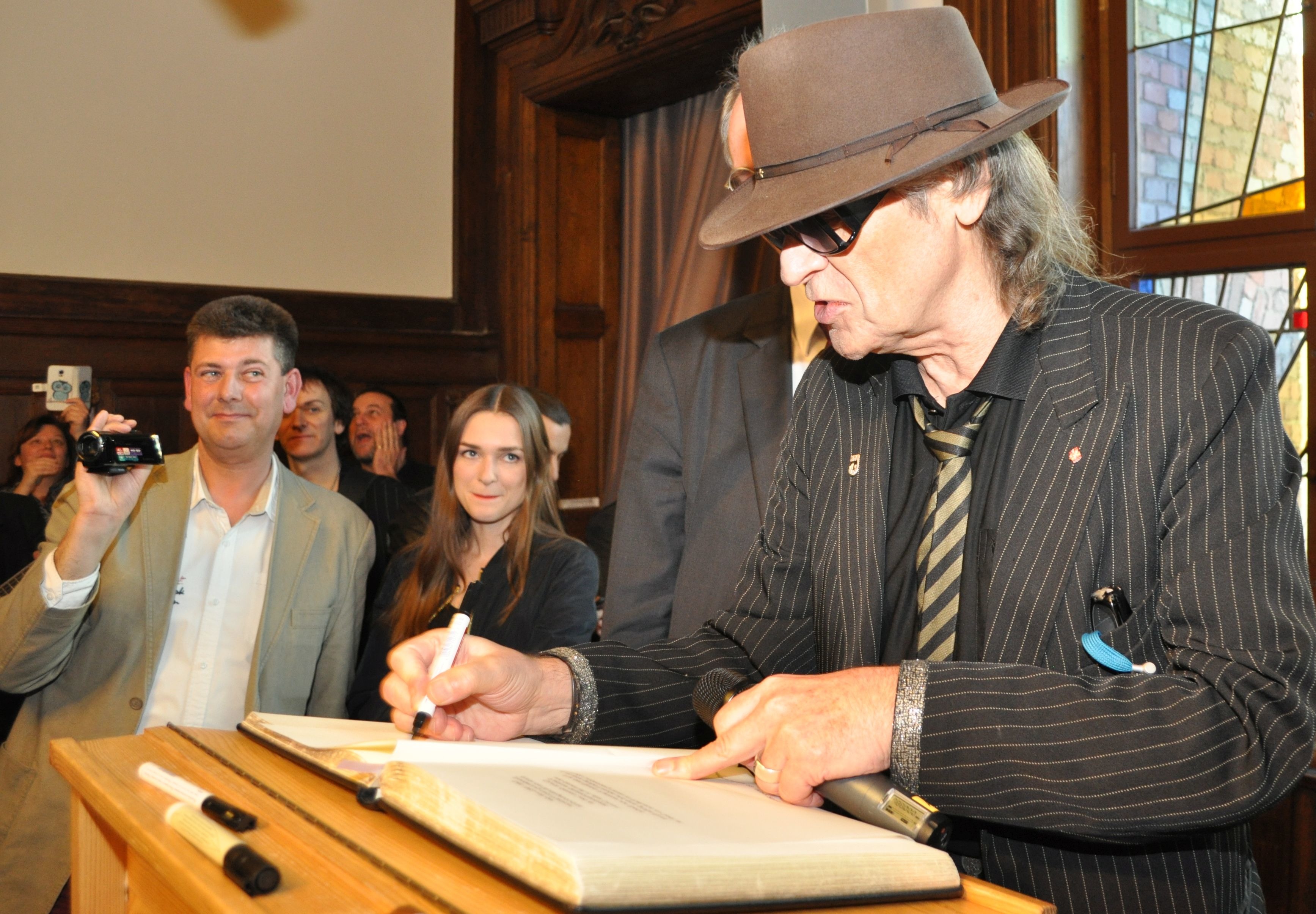 Udo Lindenberg im Rathaus Pankow