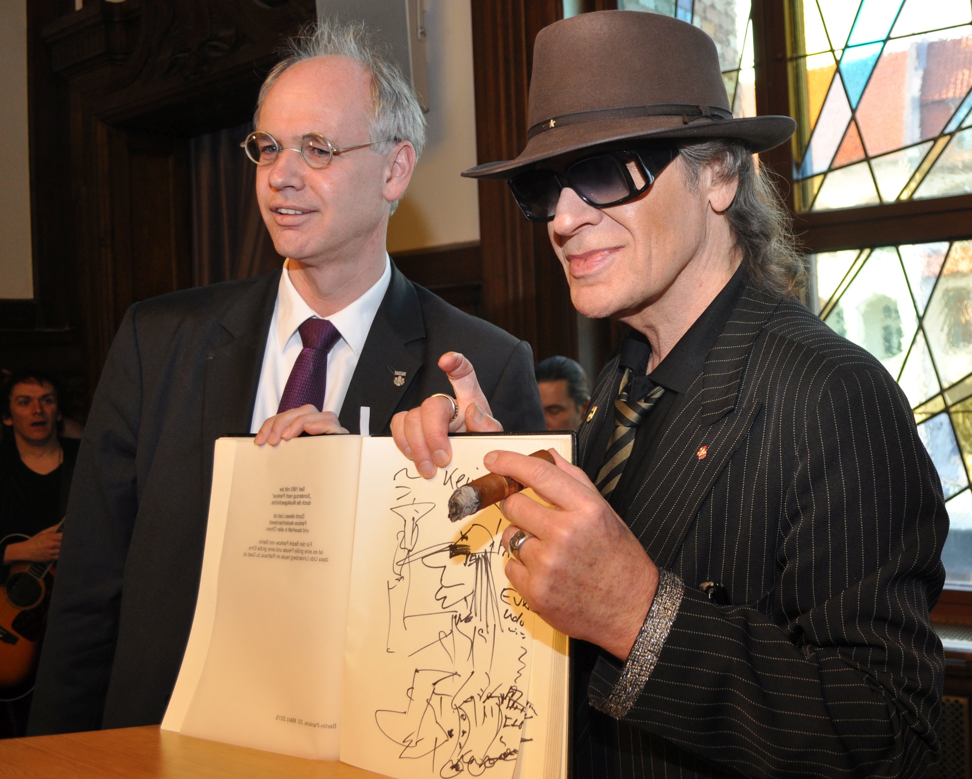 Udo Lindenberg im Rathaus Pankow