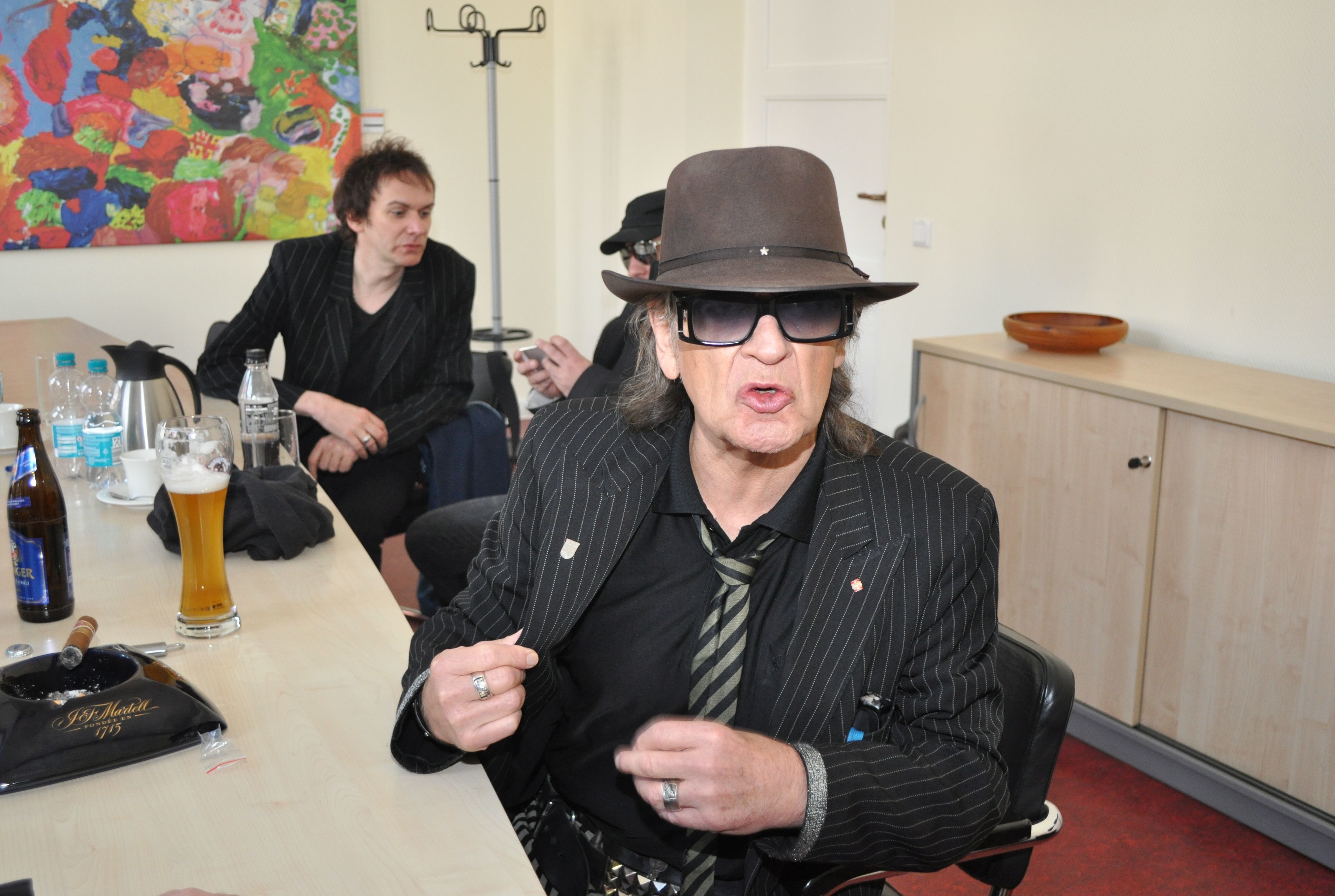 Udo Lindenberg im Rathaus Pankow