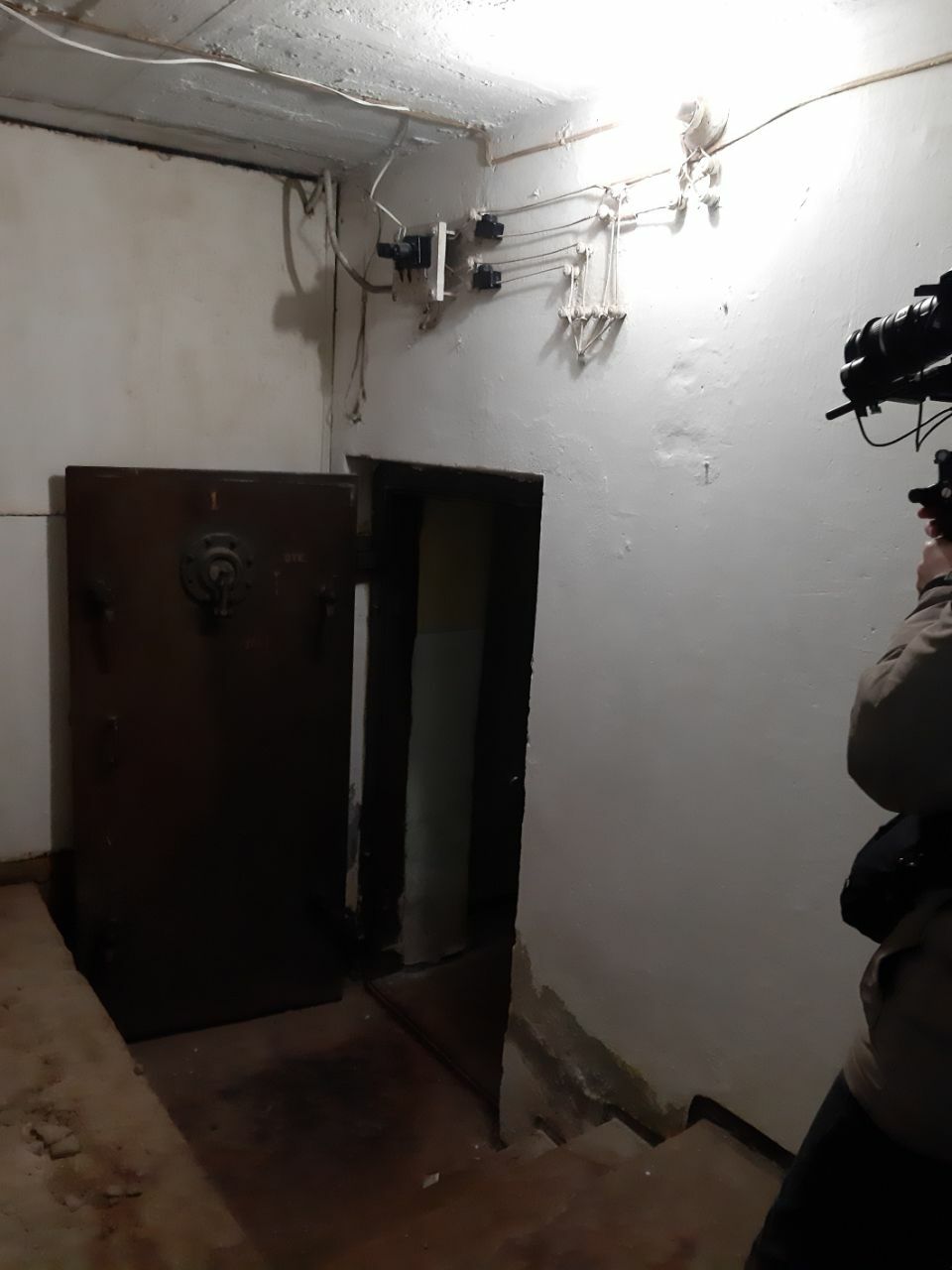 Bunker im Postgebäude