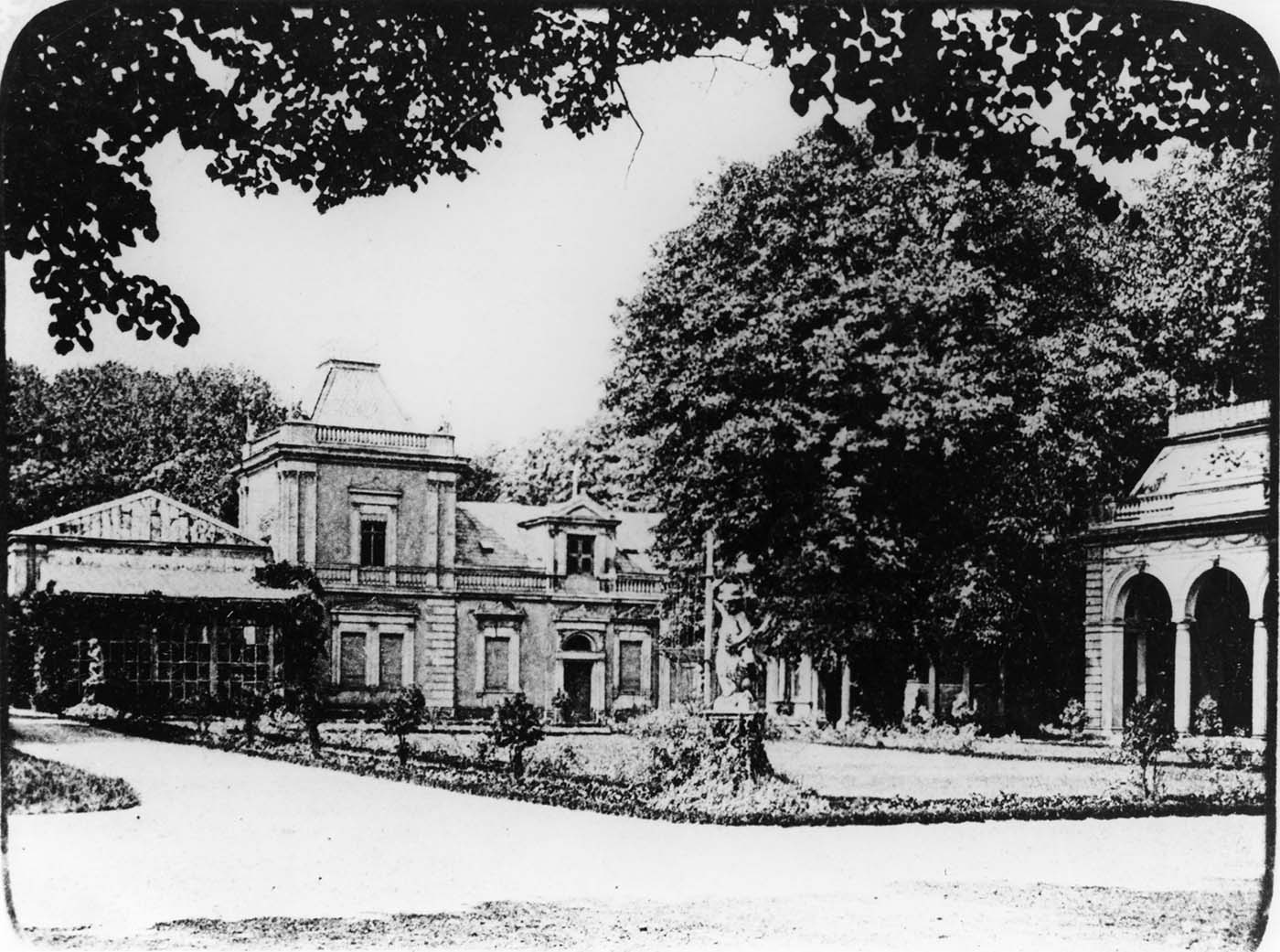 Gärtnerhaus mit Orangerie im Bürgerpark, 1904