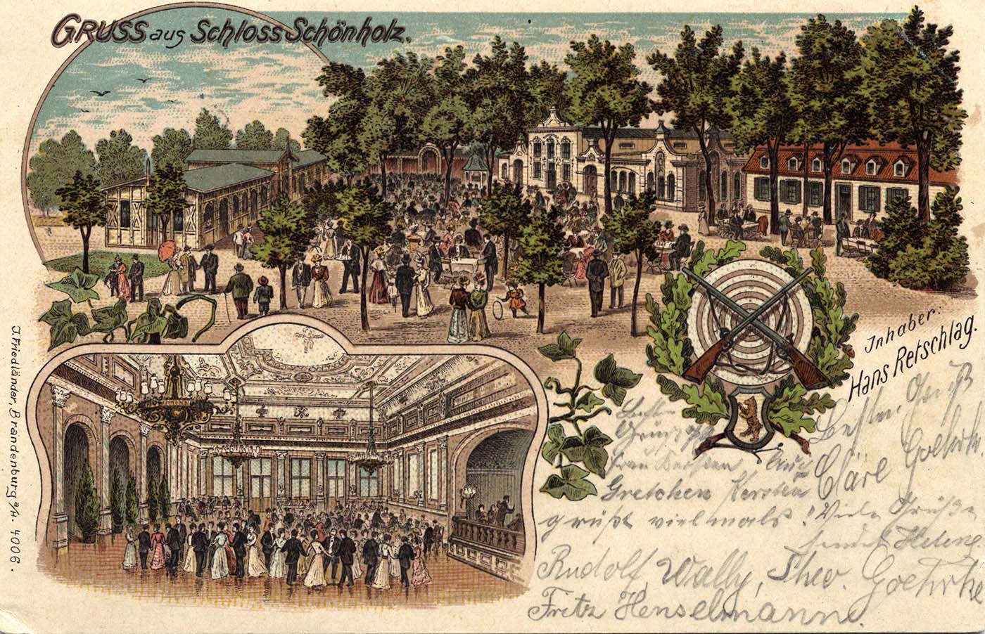 frühere Poststation in der Kastanienallee