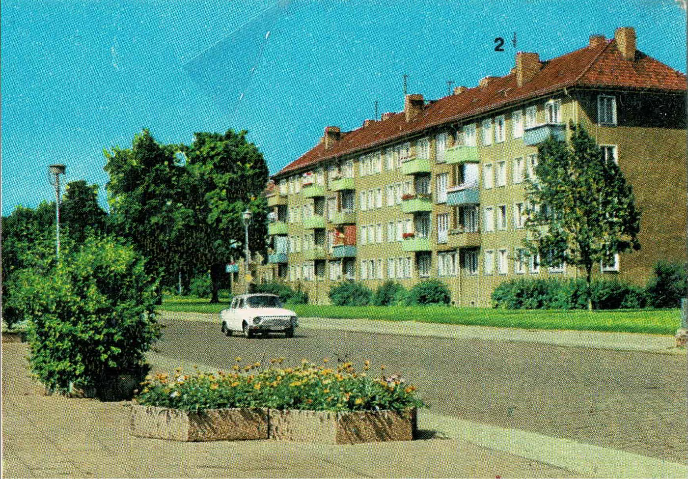 Wohngebiet an der Ossietzkystraße
