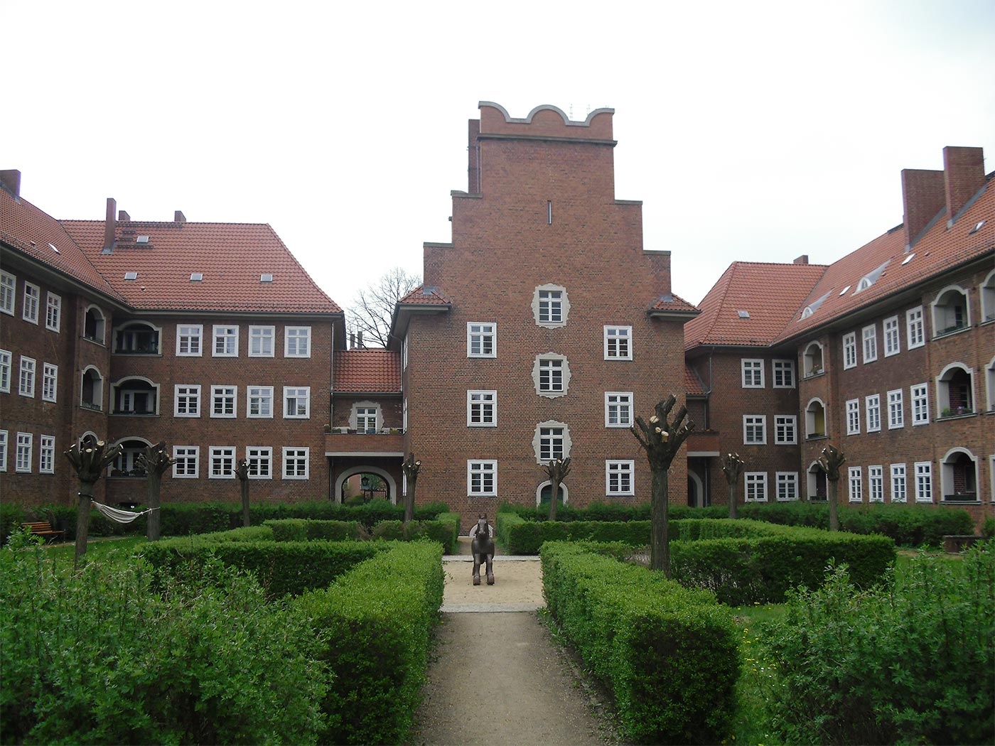 Der Holländerhof an der Woelckpromenade, 2014