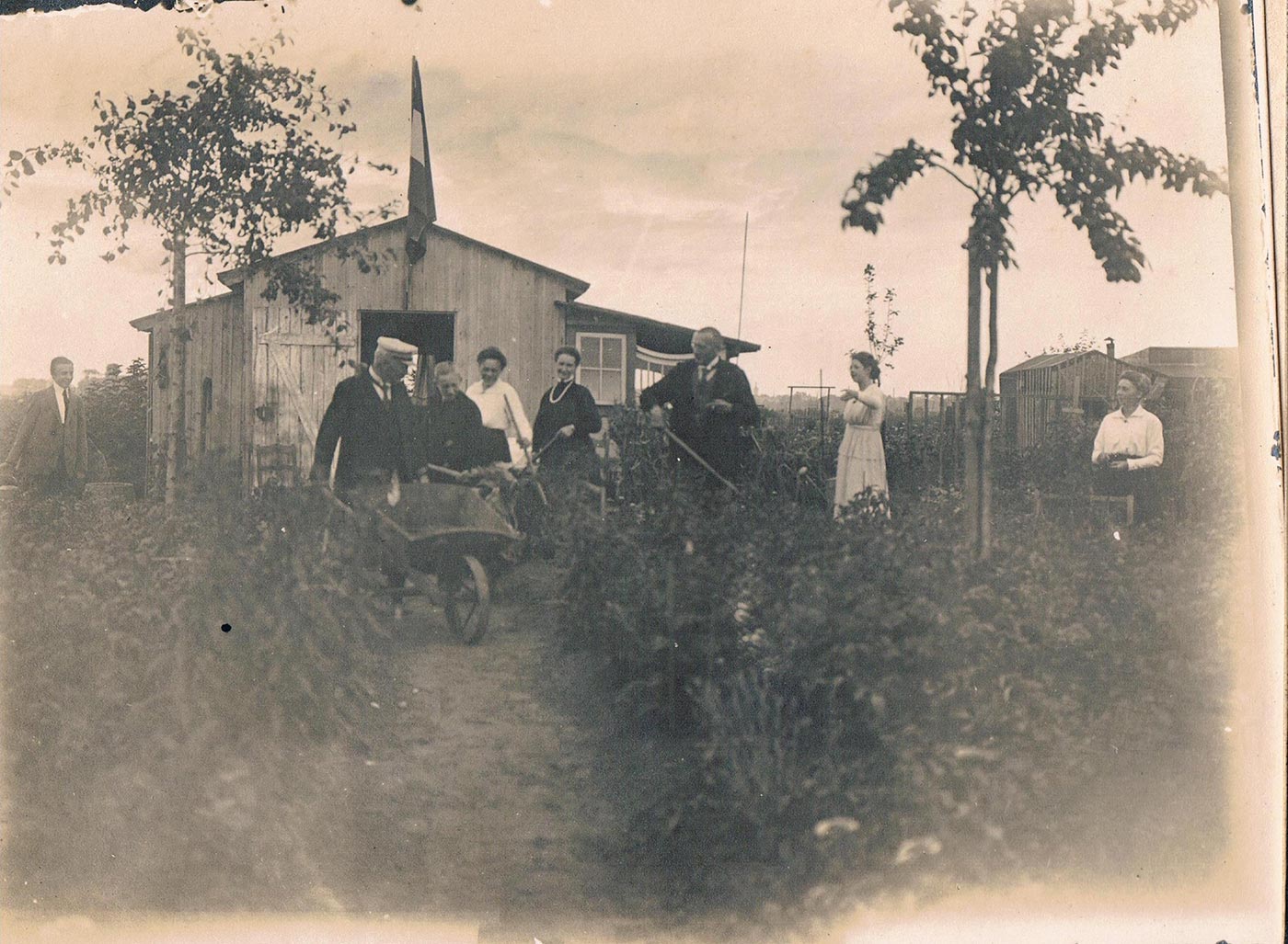 Kleingartenanlage „Neu Berlin" bei der Gründung 1901
