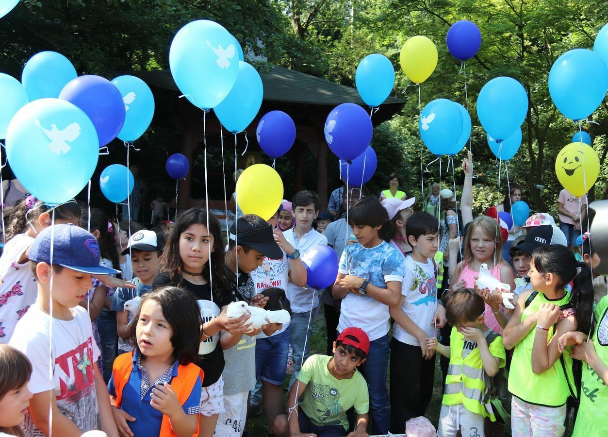 Eine gute Tradition: Kindertag an der Friedensglocke, Foto 2018