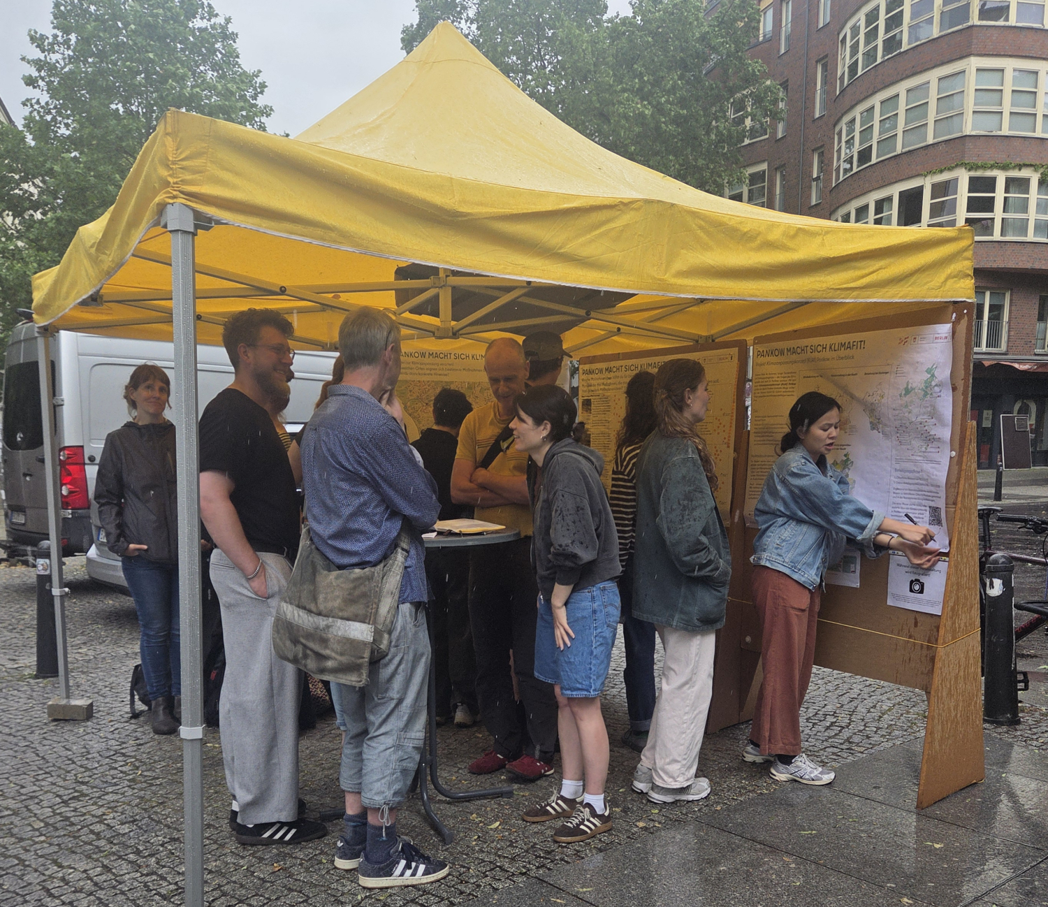 2. Öffentlichkeitsbeteiligung, Ökomarkt am Kollwitzplatz