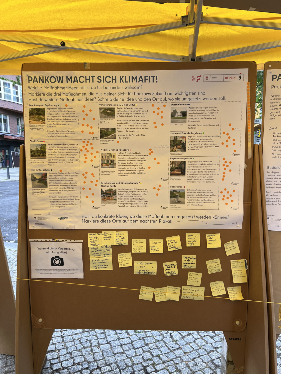 2. Öffentlichkeitsbeteiligung, Ökomarkt am Kollwitzplatz