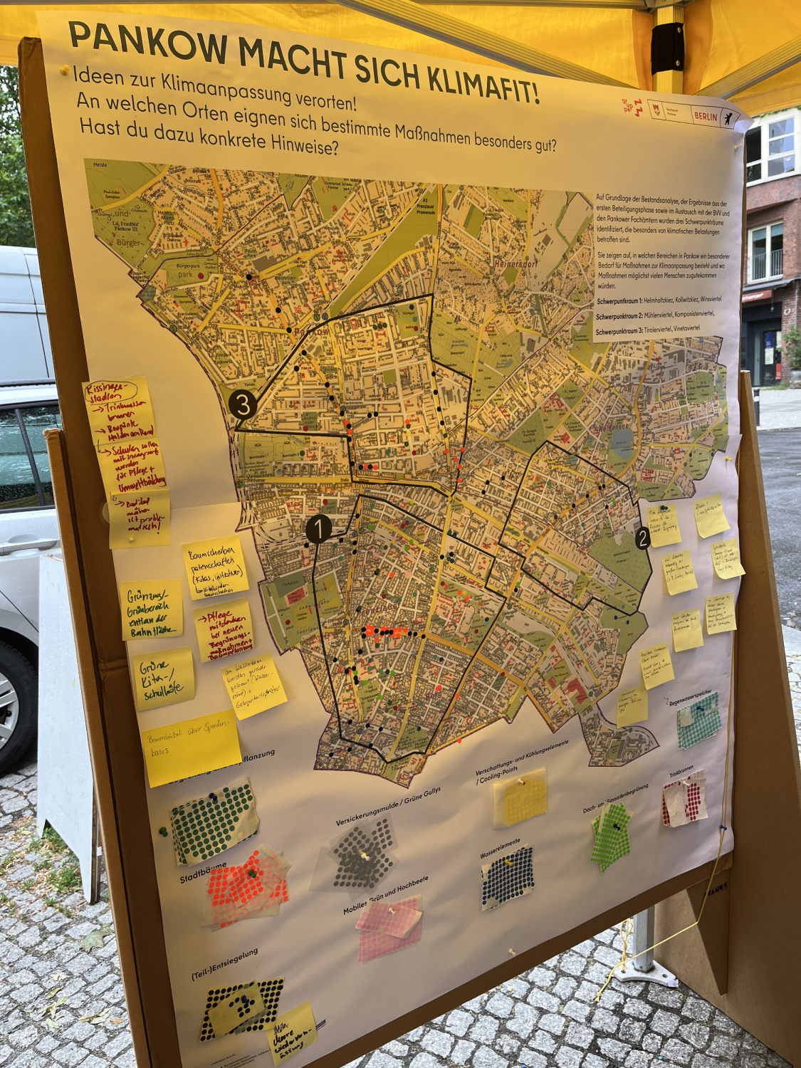 2. Öffentlichkeitsbeteiligung, Ökomarkt am Kollwitzplatz