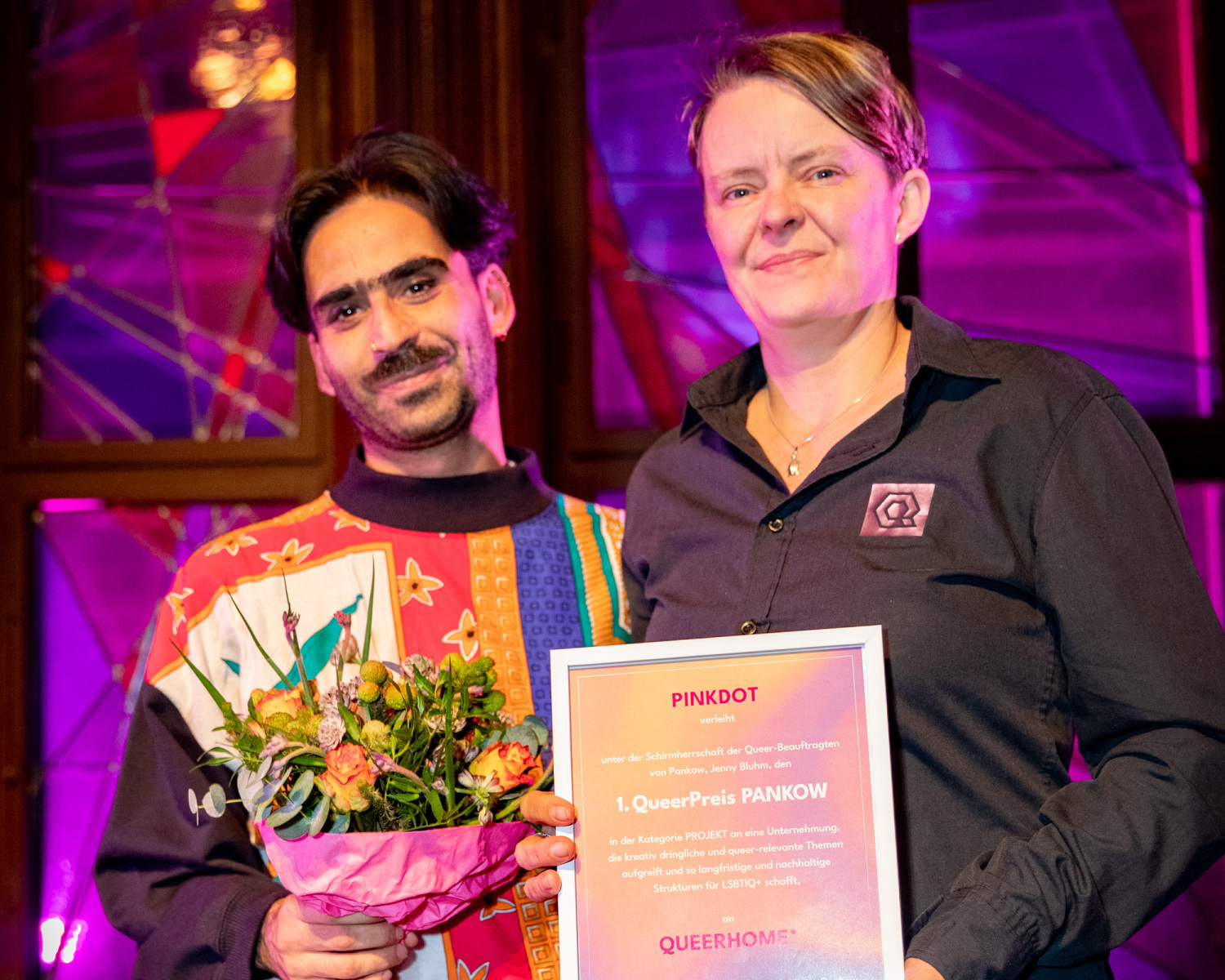 Preis in der Kategorie Projekt für queerhome*
