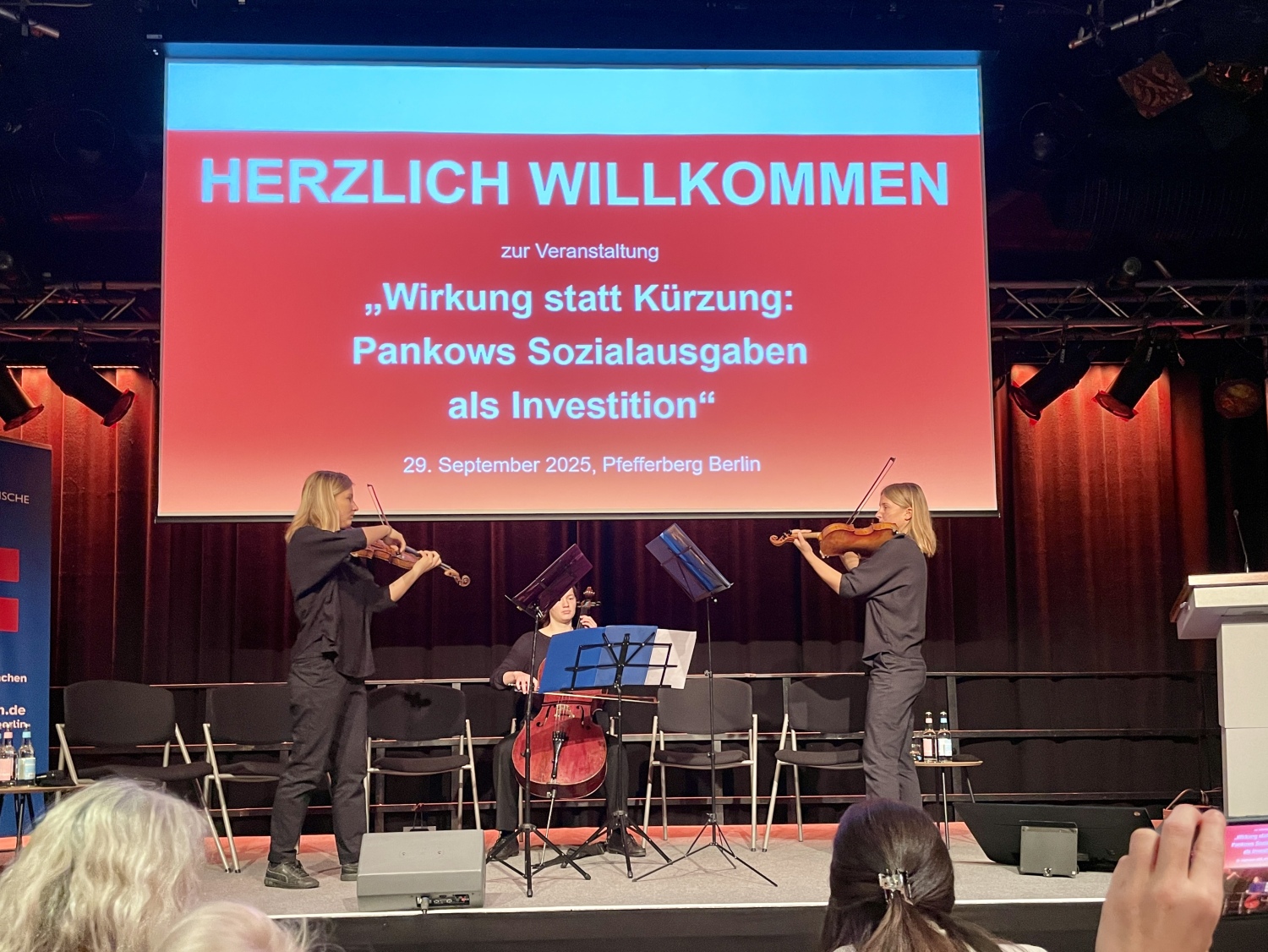 Schülerinnen der Musikschule Béla Bartók