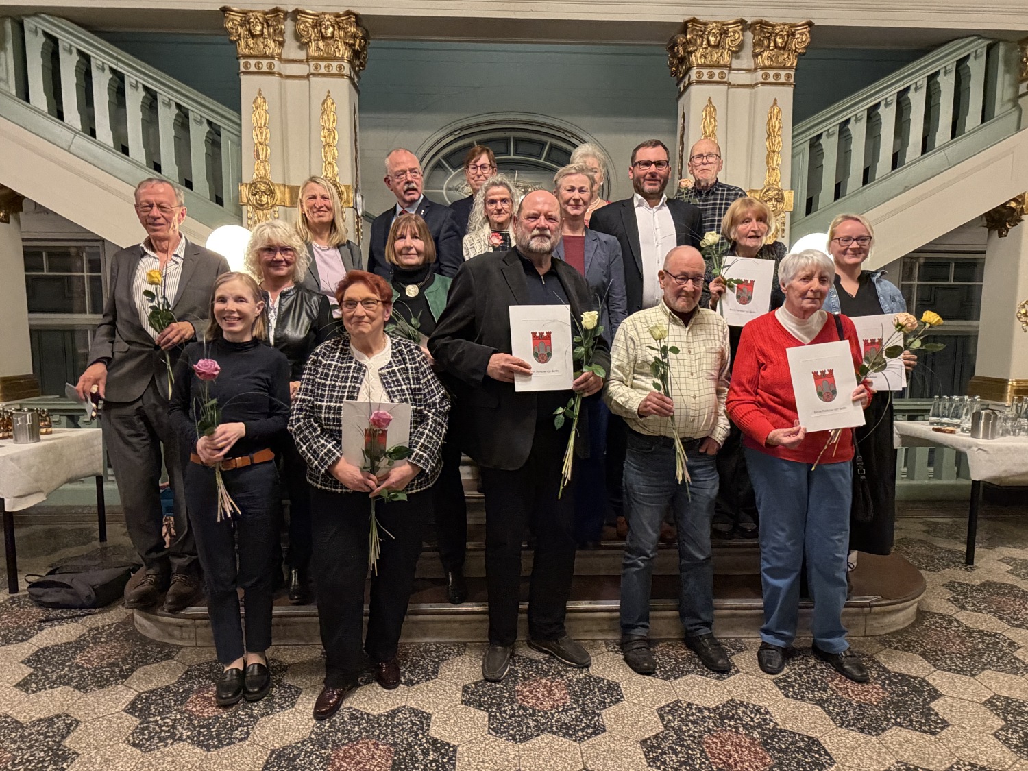 Nominierte und Preisträger_innen des Pankower Ehrenamtspreises 2025