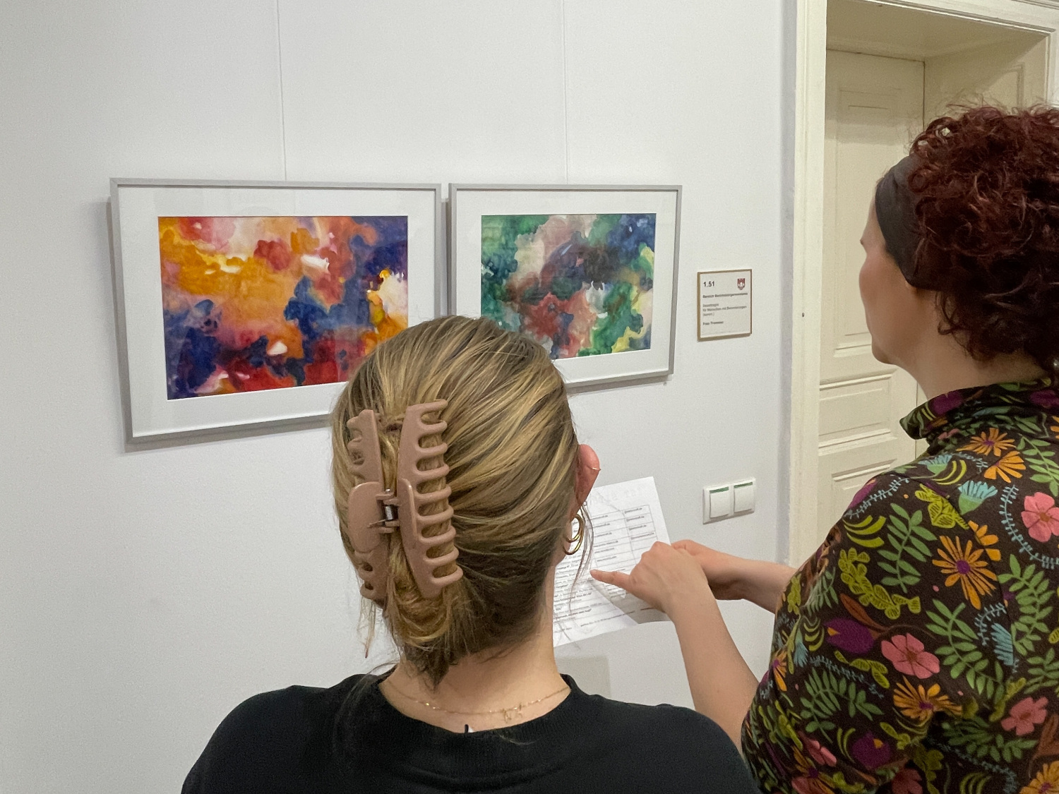 IST SITUATION 25: Ausstellungsgäste