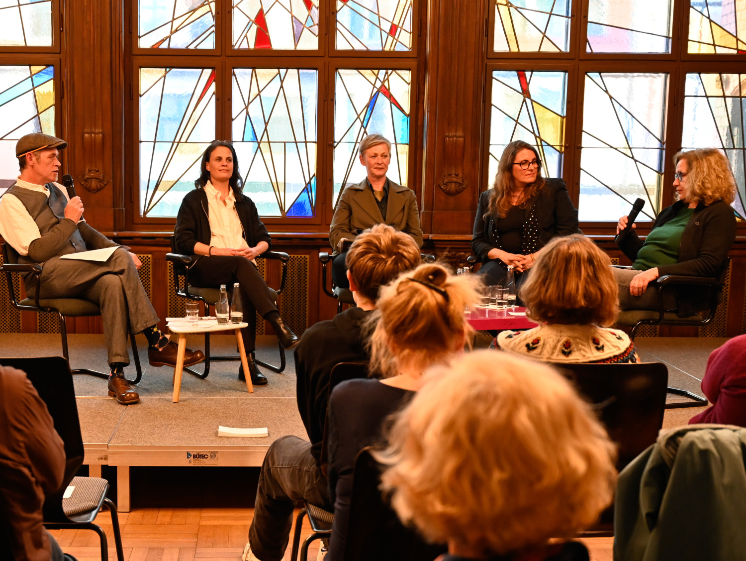 IST SITUATION 25: Podiumsgespräch während der Ausstellungseröffnung