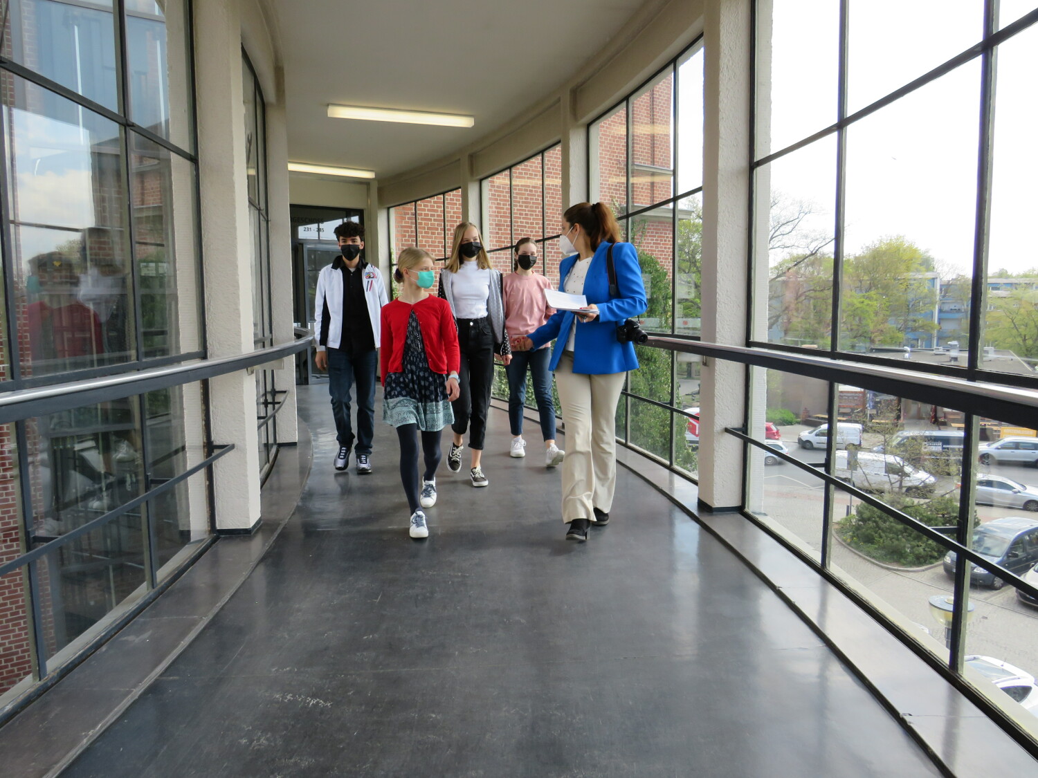 Mit der Pressereferentin des Bürgermeisters durch's Rathaus