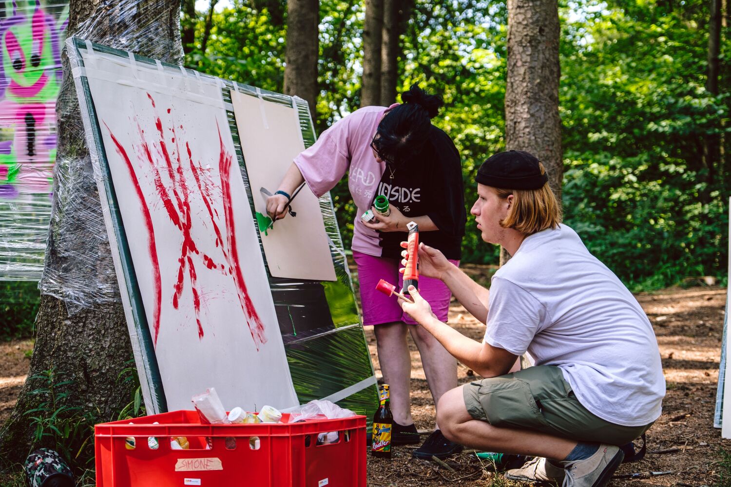 Graffitiworkshop im ATRIUM