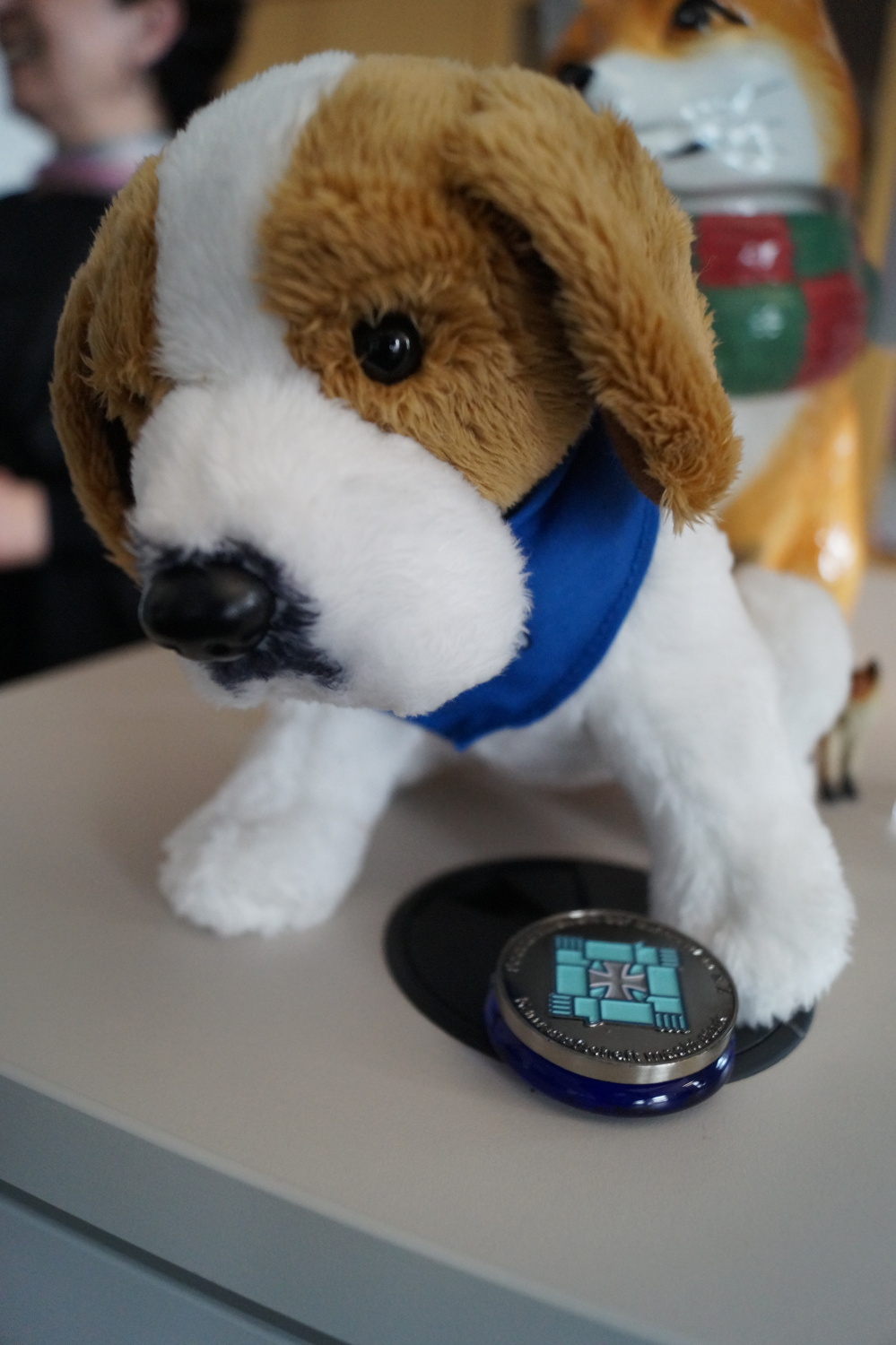 Rettungshund "Barry" - Maskottchen des Soldatenhilfswerks