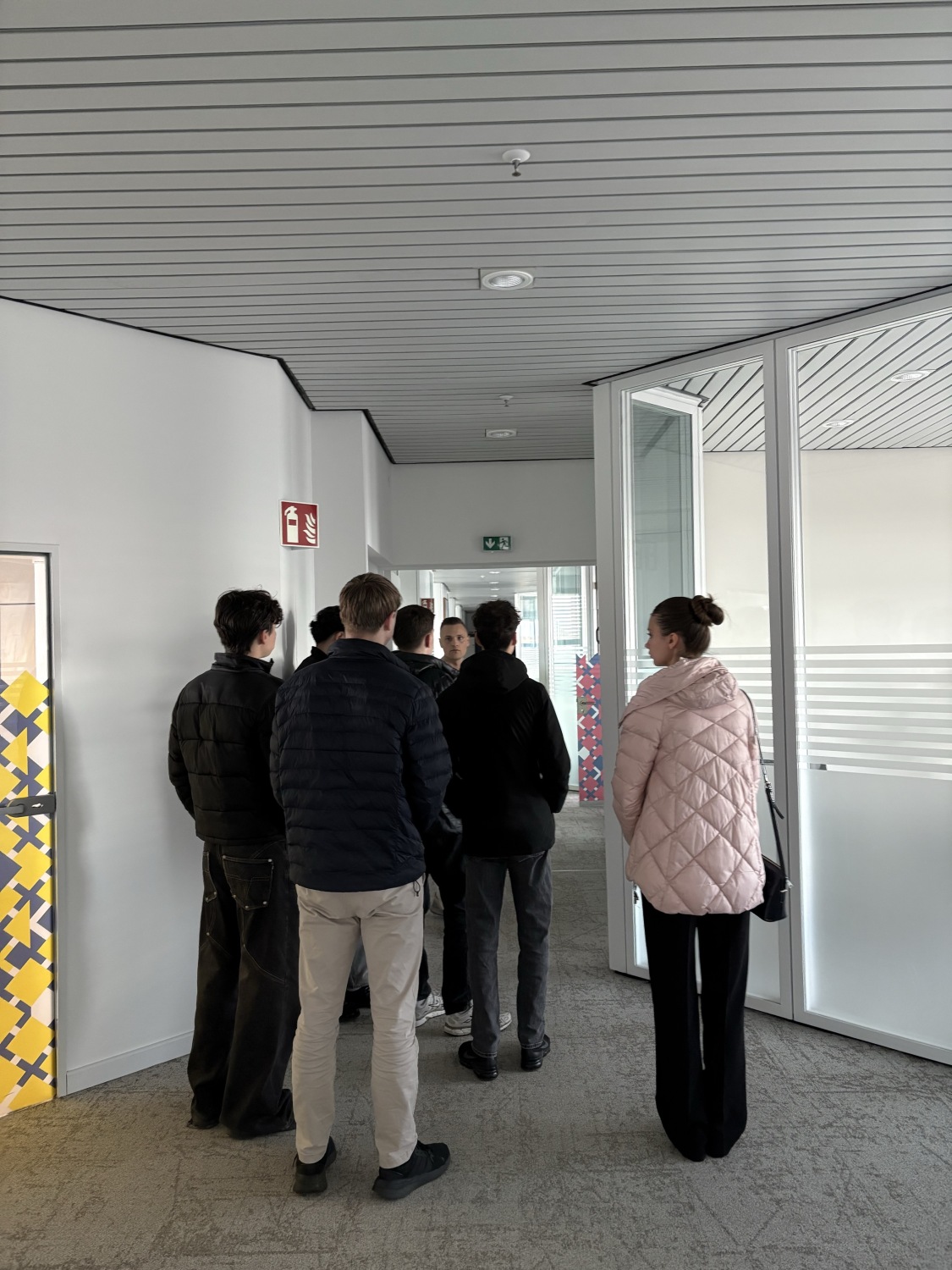 Schülerbesuch bei der Wall GmbH