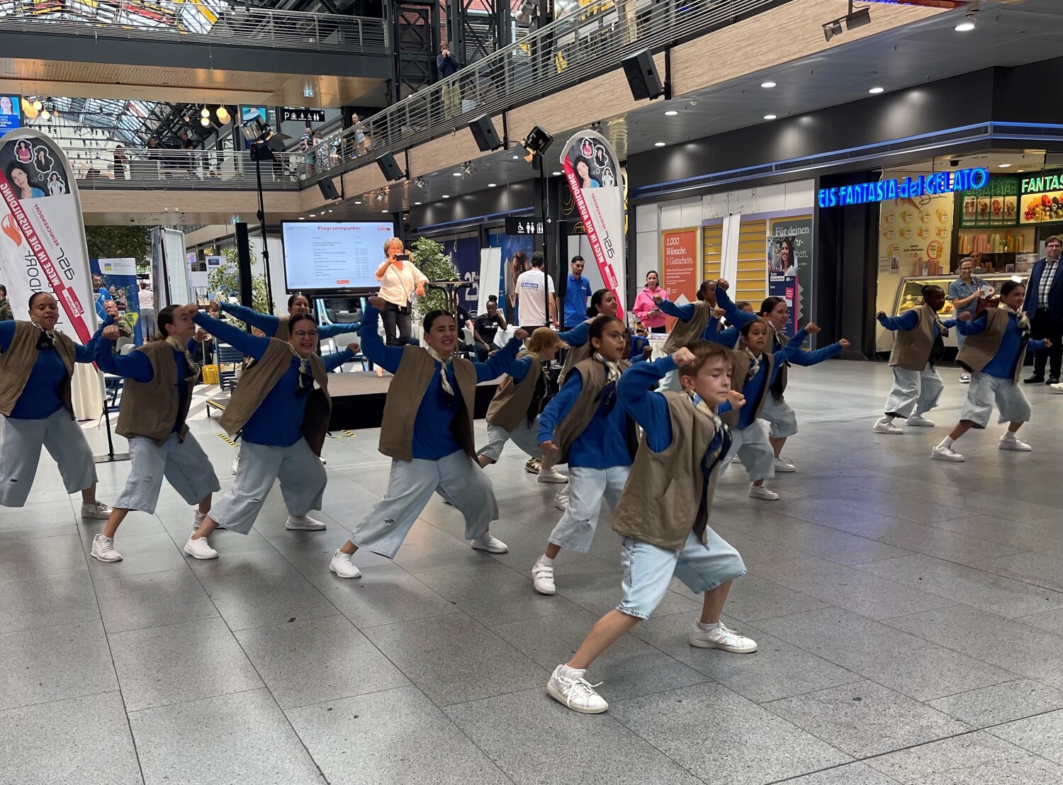 Tanzauftritt der Flying Steps