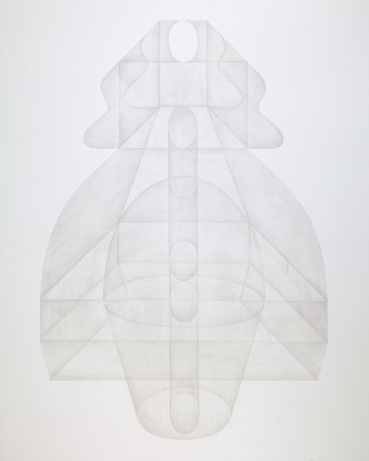 Esther Rosenboom: 123_S20-2, 2025, Bleistift auf Papier, 80 cm x 64 cm