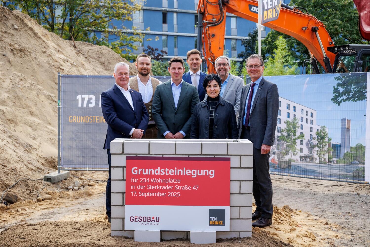 Der Anfang für 234 Wohnplätze ist gemacht