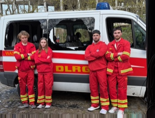 Geschockte Lebensretter