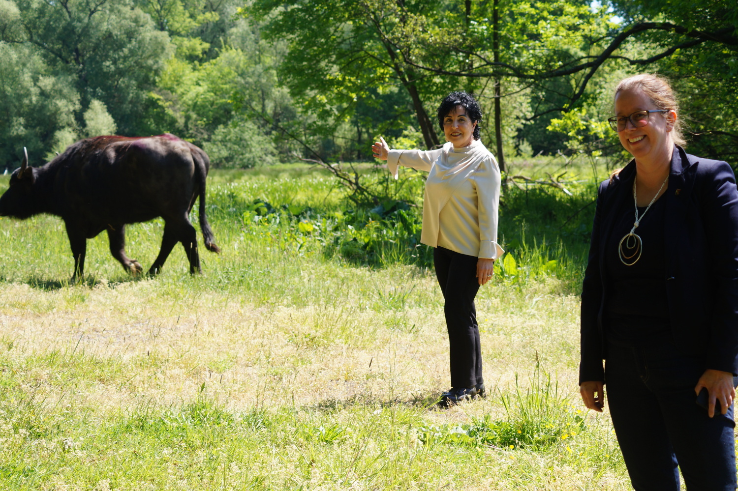 Respektvoll auf Abstand