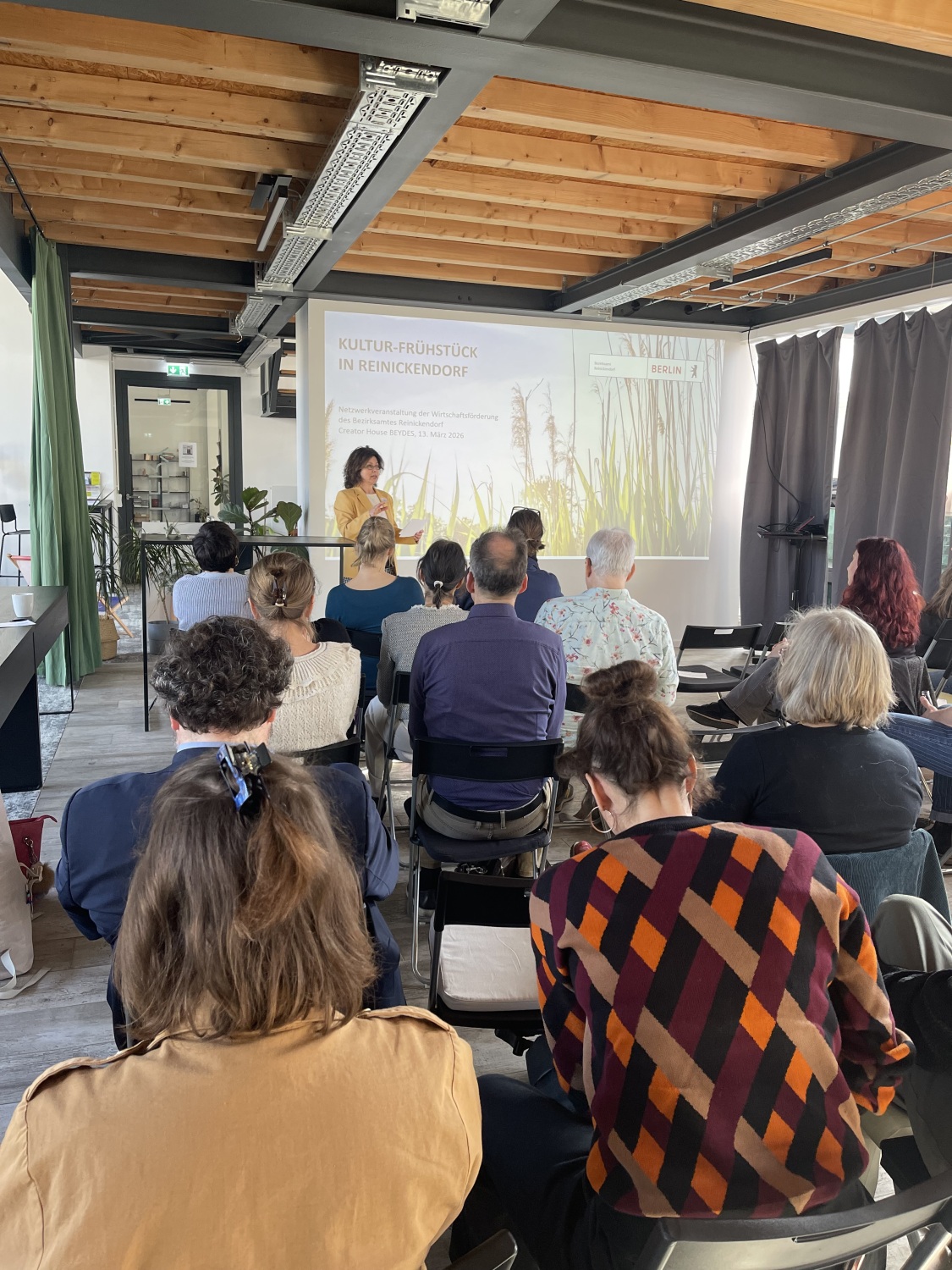 Kultur-Frühstück 13.03.2026 Gästebegrüßung
