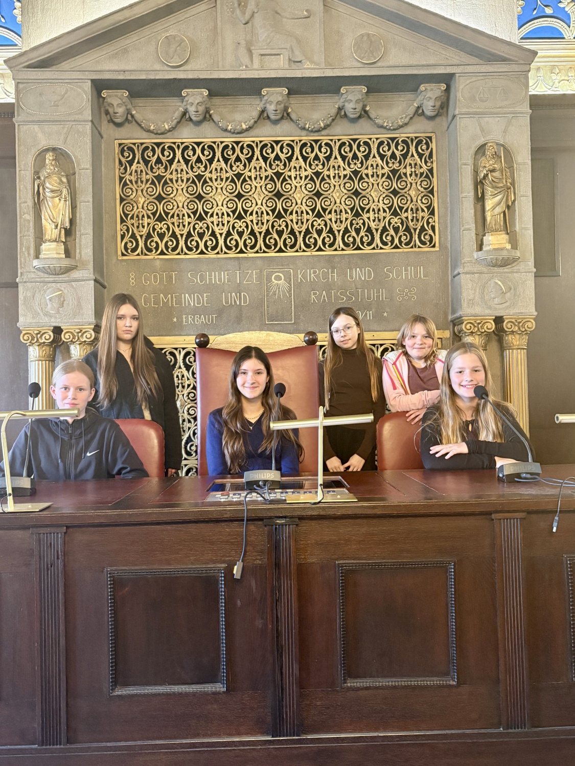 Einmal im BVV-Saal sein