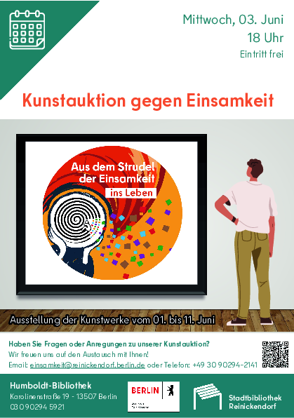 Kunstauktion gegen Einsamkeit