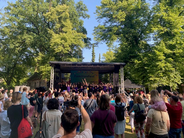 Kiezfest Nord- Impressionen-Centre Bühne