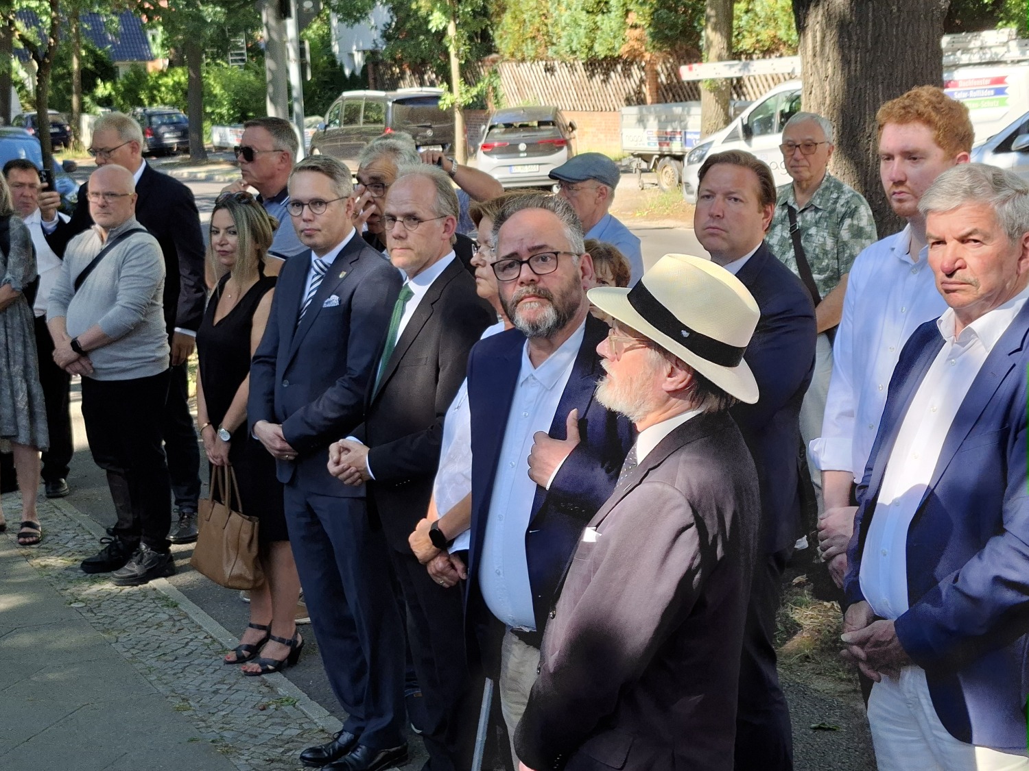 Gäste der Gedenkveranstaltung