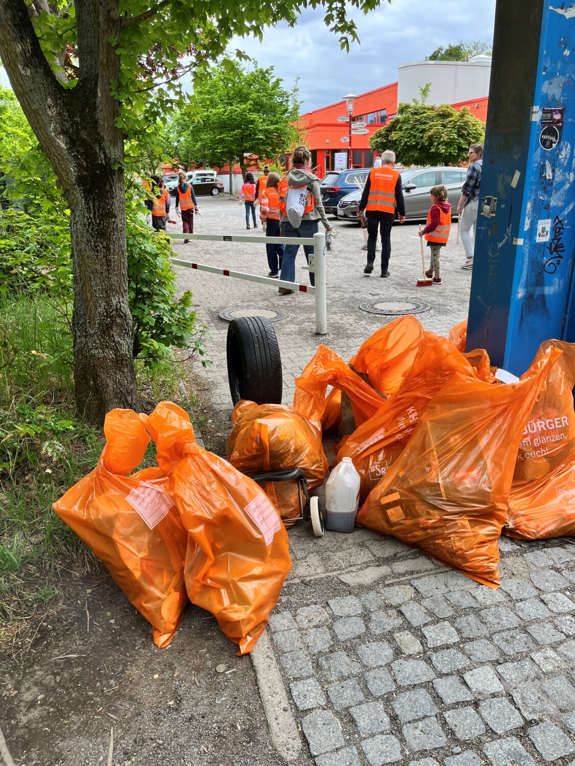 eingesammelter Müll