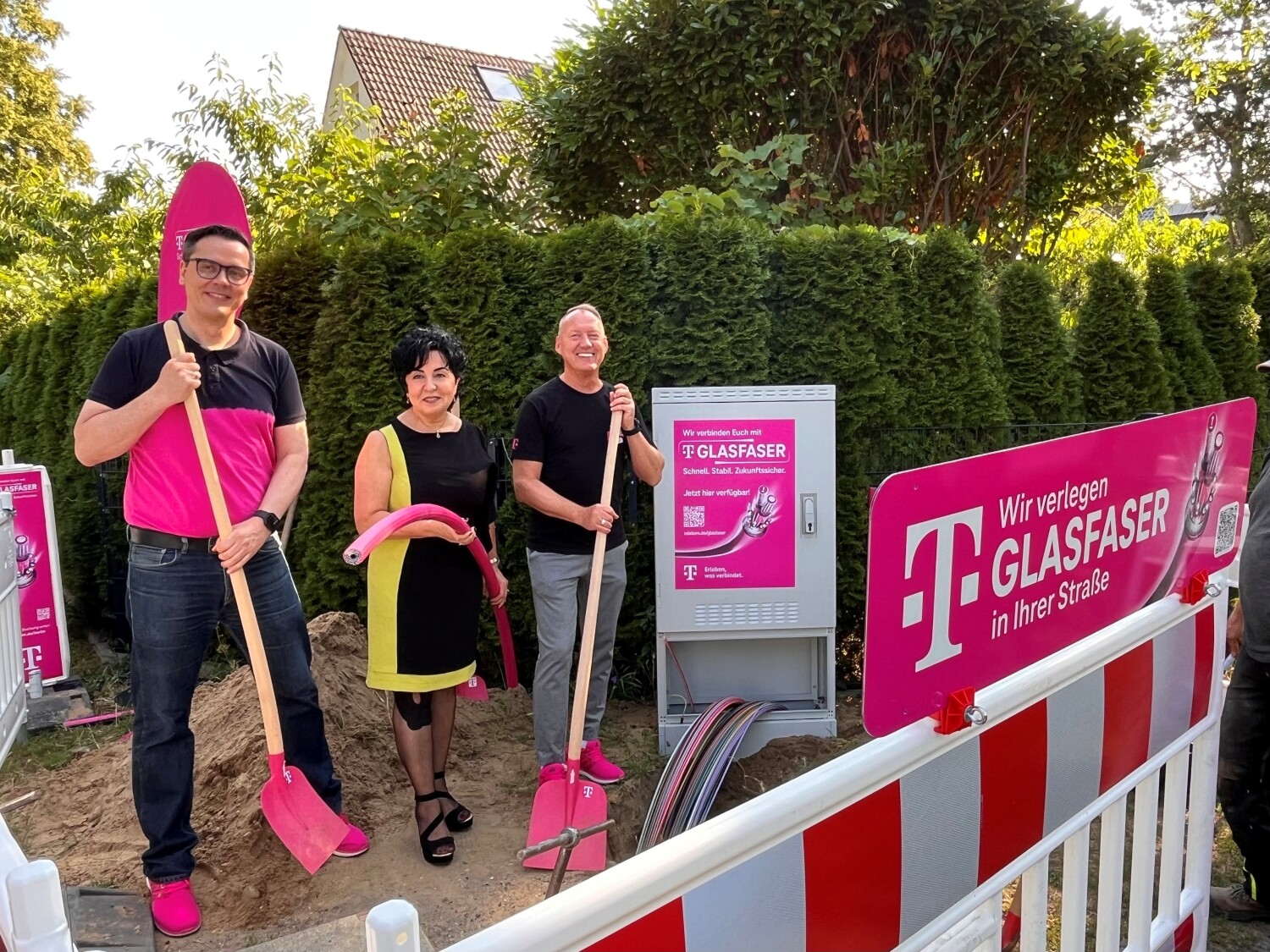 Glasfaserausbau