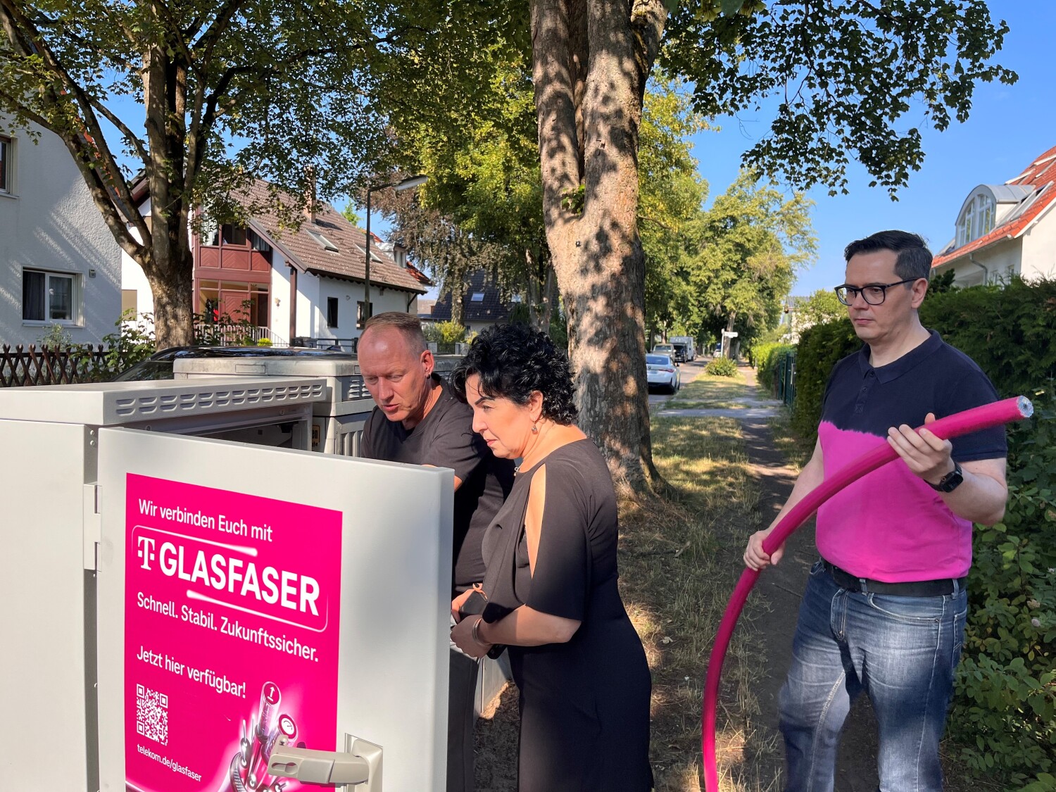 Glasfaserausbau